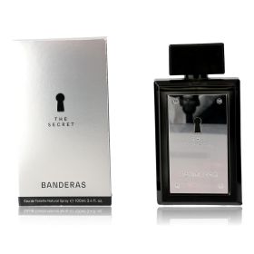 The Secret by Antonio Banderas, 3.4 oz Eau De Toilette Spray for Men