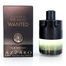 Azzaro The Most Wanted by Azzaro, 3.3 oz Eau de Toilette Intense spray for Men