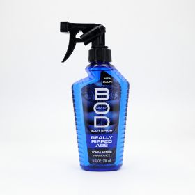 Bod Man Really Ripped Abs by Parfums De Coeur, 8 oz Fragrance Body Spray for Men