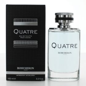 Quatre Pour Homme by Boucheron, 3.4 oz Eau De Toilette Spray for Men