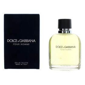 Dolce & Gabbana Pour Homme by Dolce & Gabbana, 4.2 oz Eau De Toilette Spray for Men