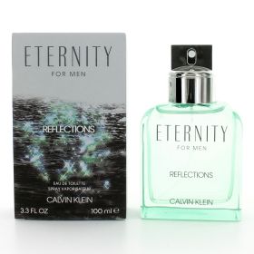 Eternity Reflections by Calvin Klein, 3.3 oz Eau De Toilette Spray for Men