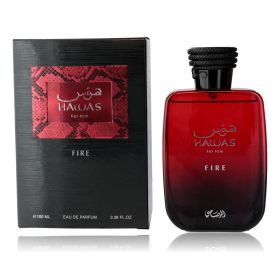 Hawas Fire by Rasasi, 3.3 oz Eau De Parfum Spray for Men