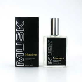 Monsieur Musk by Dana, 4 oz Eau de Toilette Spray for Men