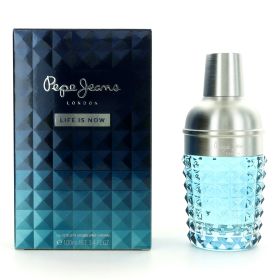 Life is Now by Pepe Jeans London, 3.4 oz Eau de Toilette Spray for Men