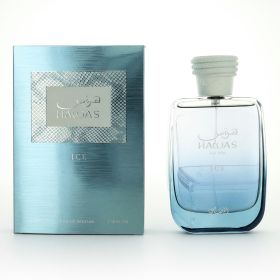 Hawas Ice by Rasasi, 3.38 oz Eau de Parfum Spray for Men