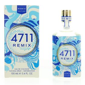4711 Remix Sparkling Island by Muelhens, 3.4 oz Eau de Cologne Spray for Unisex