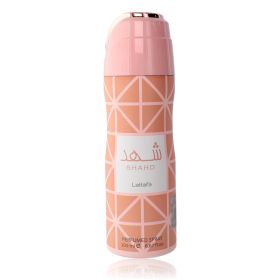 Shahd by Lattafa, 6.7 oz Perfumed Deodorant Spray for Unisex