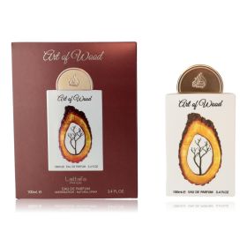 Art of Wood by Lattafa, 3.4 oz Eau de Parfum Spray for Unisex