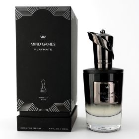 Mind Games Playmate Black by Mind Games, 3.4 oz Extrait de Parfum Spray for Unisex