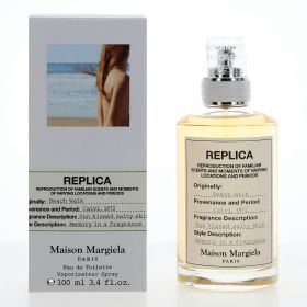 Replica Beach Walk by Maison Margiela, 3.4 oz Eau de Toilette Spray for Women