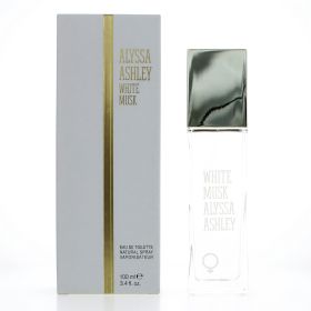 White Musk by Alyssa Ashley, 3.4 oz Eau De Toilette Spray for Women