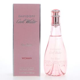 Cool Water Sea Rose by Davidoff, 3.4 oz Eau De Toilette Spray for Women