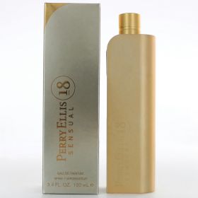 Perry Ellis 18 Sensual by Perry Ellis, 3.4 oz Eau De Parfum Spray for Women