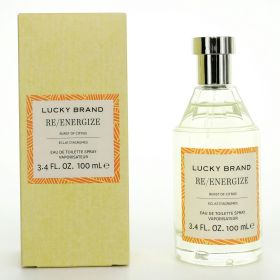 Lucky Brand Re/Energize by Lucky Brand, 3.4 oz Eau de Toilette Spray for Women