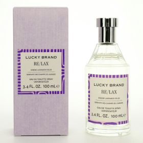 Lucky Brand Re/Lax by Lucky Brand, 3.4 oz Eau de Toilette Spray for Women