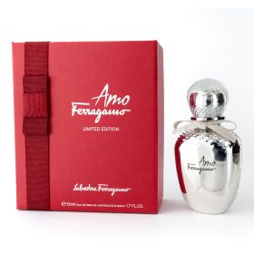 Amo Ferragamo Limited Edition Red by Salvatore Ferragamo, 1.7 oz Eau De Parfum Spray for Women