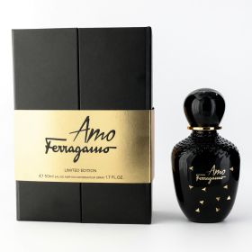 Amo Ferragamo Limited Edition Black by Salvatore Ferragamo, 1.7 oz Eau De Parfum Spray for Women
