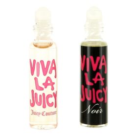 Viva la Juicy Duo by Juicy Couture, .34 oz total 2 Scent Rollerball for Women