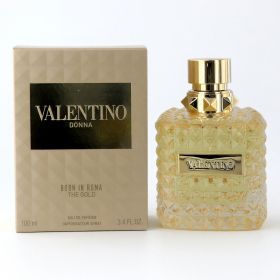 Valentino Donna Born in Roma The Gold by Valentino, 3.4 oz Eau De Parfum Spray for Women