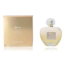 Her Golden Secret by Antonio Bandera, 2.7 oz Eau de Toilette Spray for Women