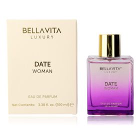 Date Women by Bellavita, 3.3 oz Eau de Parfum Spray for Women