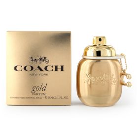 Coach Gold Parfum by Coach, 1 oz Parfum Spray for Women