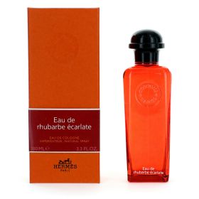 Eau de Rhubarbe Ecarlate by Hermes, 3.3 oz Eau de Cologne Spray for Unisex