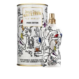 Jean Paul Gaultier Le Male by JPG, 4.2 oz Eau de Toilette Spray for Men - Pride Edition x Keith Haring