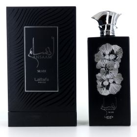 Ansaam Silver by Lattafa, 3.4 oz Eau de Parfum Spray for Unisex
