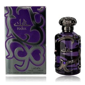 Habik by Lattafa, 3.4 oz Eau de Parfum Spray for Men