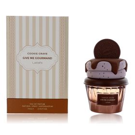 Cookie Crave Give Me Gourmand by Lattafa, 2.53 oz Eau de Parfum Spray for Women