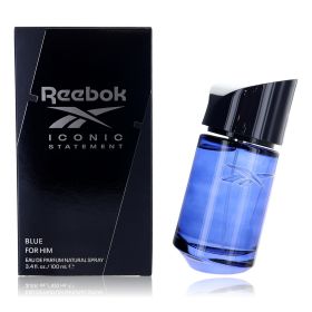 Iconic Statement Blue by Reebok, 3.4 oz Eau De Parfum Spray for Men