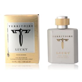 Territoire Lucky by Yzy, 3.4 oz Eau de Parfum Spray for Men