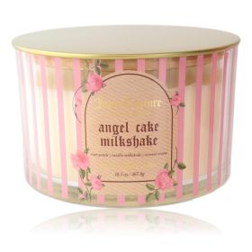 Juicy Couture 16.5 oz Soy Wax Blend 3 Wick Candle - Angel Cake Milkshake