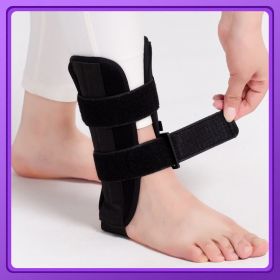1PC ankle stabilizer with a soft lining that can adjust the ankle joint to wrap black fracture rehabilitation