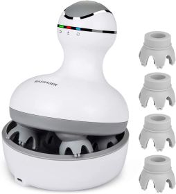Smart Scalp Massager. Waterproof, Wireless, Rechargeable.