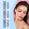 Eelhope Double Head Blush Stick Blush Stick Color Multicolor, Non-Fading Moisturizing And Moisturizing Multi-Purpose Blush Stick