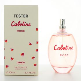 Cabotine Rose by Parfums Gres, 3.4 oz Eau De Toilette Spray for Women Tester