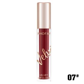 PHOFAY Velvet Lip Gloss (Option: 07)