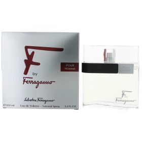 F by Salvatore Ferragamo (Option: 3.4 oz EDT Spray for Men)