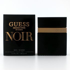 Guess Seductive Noir by Guess (Option: 3.4 oz EDT Spray for Men)