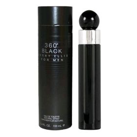 Perry Ellis 360 Black by Perry Ellis (Option: 3.4 oz EDT Spray for Men)