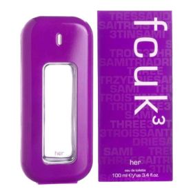 FCUK 3 by French Connection (Option: 3.4 oz EDT Spray for women (F.C.U.K))