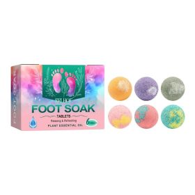 Ginger Essential Oil Foot Bath Balls Dispels Cold And Dampness, Deodorizes, And Promotes Sleep Foot Care. (Option: 3pcs)