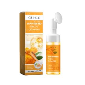 OUHOE Turmeric Cleanser Gently Cleanses Facial Skin, Moistens, Nourishes And Nourishes Skin Without Straining (Option: 4PCS)